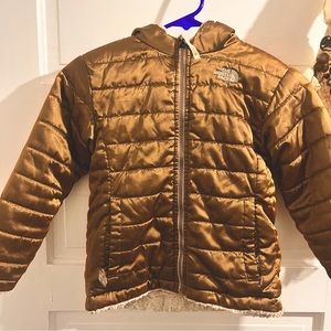 North Face Reversible Sherpa Jacket Size 5T